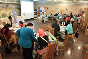 Caravane des Dix Mots : des mots aux récits par Mlle Yasmine Haggag et Mlle Diana Emad