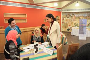 Caravane des Dix Mots : des mots aux récits par Mlle Yasmine Haggag et Mlle Diana Emad