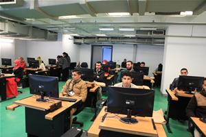 Séance d’apprentissage des différents moyens de l’accès aux ressources électroniques de                     la Bibliotheca Alexandrina : Catalogue de la BA par Mme Basma El Massry