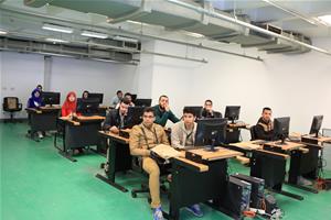 Séance d’apprentissage des différents moyens de l’accès aux ressources électroniques de                     la Bibliotheca Alexandrina : Catalogue de la BA par Mme Basma El Massry