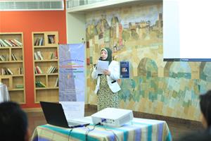 Caravane des Dix Mots : des mots aux récits par Mlle Yasmine Haggag et Mlle Diana Emad