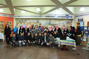 Caravane des Dix Mots : des mots aux récits par Mlle Yasmine Haggag et Mlle Diana Emad