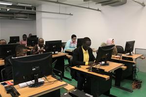 Les participants de l'atelier