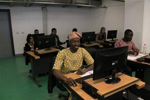 Les participants de l'atelier