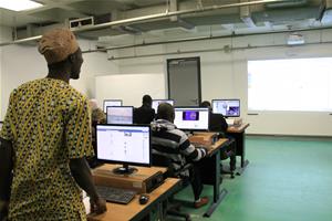 Les participants de l'atelier