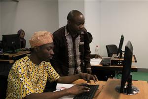 Les participants de l'atelier