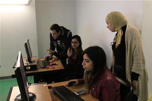 Les participants de l'atelier