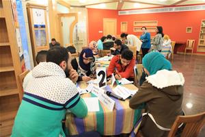 Les participants de l'atelier