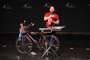 Spectacle la cadence du conteur : animateur et conteur canadien Stéphane Guertin