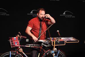 Spectacle la cadence du conteur : animateur et conteur canadien Stéphane Guertin