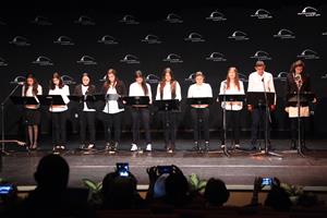 Spectacle des participants à l’atelier du conte : les participants