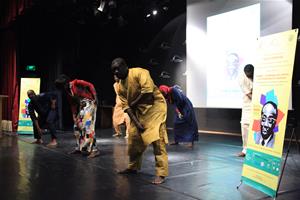 Danse sénégalaise, animée par les étudiants de l’Université Senghor d’Alexandrie