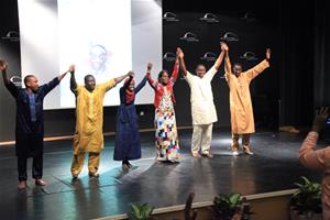 Danse sénégalaise, animée par les étudiants de l’Université Senghor d’Alexandrie