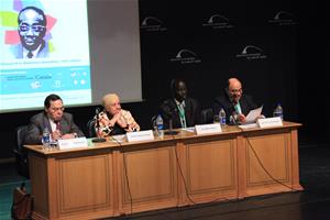  2ème Séance : Dr Sami Paul Tawil, Prof Gusine Gawdat, M. Babou Diène; Son excellence l'ambassadeur Hisham El Zimaity