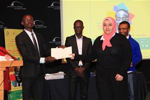 Paul Katassoli, Stéphane N'guessan Kouadio Christian Elongue avec les participants