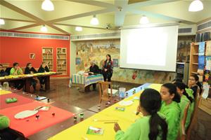 Les participants de l'atelier