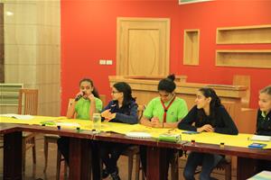 Les participants de l'atelier