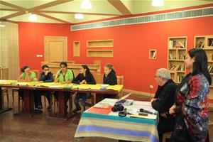 Les participants de l'atelier