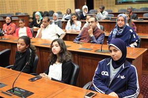 Les participants de l'atelier