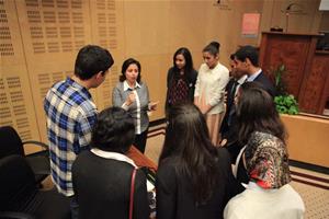 Les participants de l'atelier