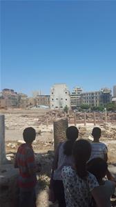 Les participants au théâtre romain d’Alexandrie -Premier groupe 