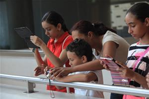 Les participants au théâtre romain d’Alexandrie - Deuxième groupe 