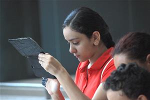Les participants au théâtre romain d’Alexandrie - Deuxième groupe 