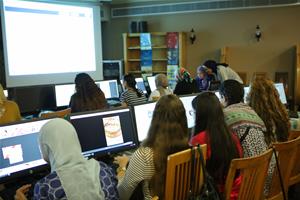 Les participants de l'atelier