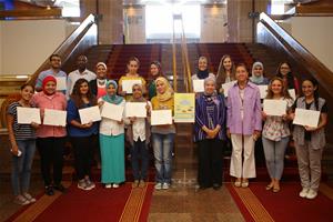 Groupe des participants de l'atelier