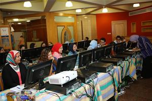 Les participants de l'atelier