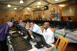 Les participants de l'atelier