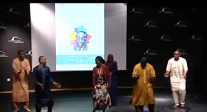 Dance sénégalaise par les étudiants de l’Université Senghor
