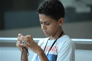 Les participants au théâtre romain d’Alexandrie - troisième groupe 