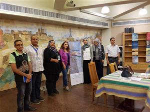 Photo de groupe avec Mme Mona El-Daly