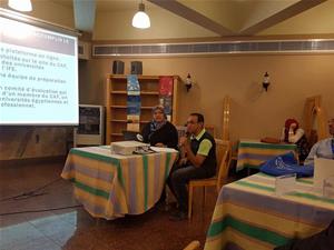 Les participants présentent leur projet final 