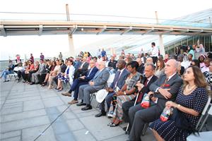 Les invités du Festival lors des mots d’accueil