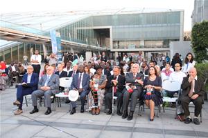 Les invités du Festival lors des mots d’accueil