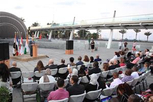 Les invités du Festival lors des mots d’accueil