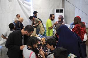 L'exposition des produits artisanaux