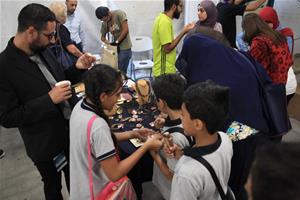 L'exposition des produits artisanaux