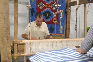 L'exposition des produits artisanaux 