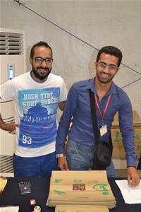 L'exposition des produits artisanaux 