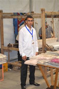 L'exposition des produits artisanaux 