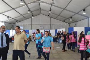 La visite des élèves 