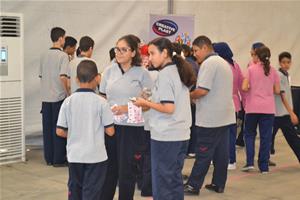 La visite des élèves 