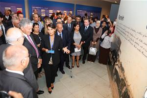 Visite de l'exposition