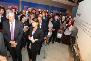 Visite de l'exposition