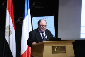 M. Albert Lourde, Recteur de l’Université Senghor