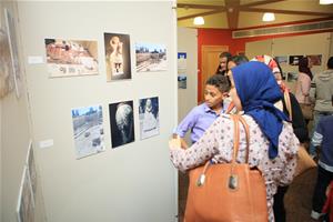 Les participants de l' atelier et leurs familles