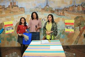 La gagnante du 1er prix, cycle primaire, groupe 1 